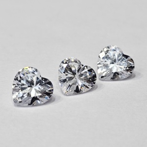 Chất lượng tuyệt vời tự nhiên hình trái tim <span class=keywords><strong>Cubic</strong></span> <span class=keywords><strong>Zirconia</strong></span> Loose đá quý handmade công chúa cắt đối với trang sức làm - Product Image 4