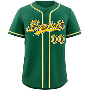Camiseta de Béisbol/Sóftbol Personalizada al por Mayor, con Botones, Transpirable, de Secado Rápido, Unisex, para Adultos, 100% Poliéster, Manga Corta - Product Image 6