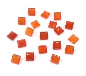 Cabochons ovales en cornaline naturelle de qualité supérieure, pierres précieuses en vrac, perles pour la fabrication de bijoux, boucles d'oreilles, colliers - Vente en gros - Product Image 3