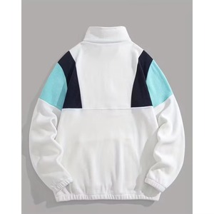 New High Quality Men's Classic <b>Winter</b> <b>Fleece</b> Jacket Unique Design Soft Smooth Quarter-Zip Pullover Hooded Waterproof 100% - Product Image 2