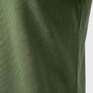 <b>Men's</b> <b>Green</b> Short Sleeve <b>Polo</b> <b>Shirt</b> Color Blocked Striped Knitted Casual Regular Fit Button Design - Product Image 5