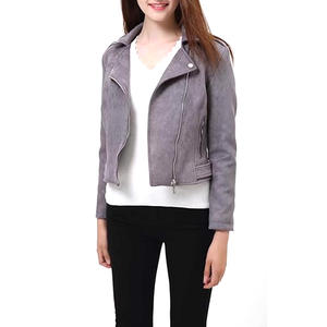 Chaqueta de Cuero Genuino para Mujer, Estilo Urbano Elegante, Prenda de Invierno de Textura Suave, Fabricante OEM - Product Image 4
