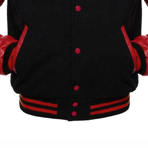 Men's Custom Made High Quality Varsity <b>Jackets</b> Thick Canvas Fabric Stand Collar <b>Winter</b> Season Geometric Hooded 100% Wool - Product Image 2
