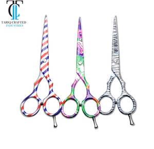 ตามหลักสรีรศาสตร์กรรไกรช่างตัดผมมืออาชีพเครื่องมือตัดผม Tariq crafted Industries - Product Image 4