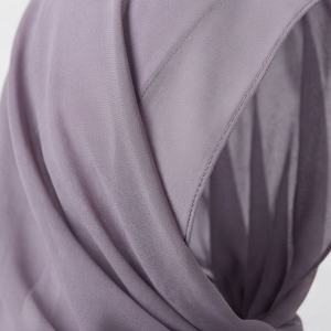 ชุดฮิญาบชีฟองสำเร็จรูป 3 in 1 พร้อมเข็มแม่เหล็กในตัว ผ้าคลุมศีรษะแบบผูก รุ่น Undercap เนื้อผ้านุ่ม พรีเมียม สีสันปรับแต่งได้ตามต้องการ - Product Image 4