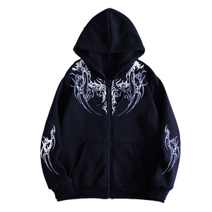 ผู้ผลิตเสื้อฮู้ดดี้แบบย้อมสีเอซิดขายส่ง เสื้อฮู้ดดี้ผ้าฟลีซคอตตอน 100% หนานุ่ม สตรีทแวร์ ทรงปกติ ใส่ได้ทั้งชายและหญิง รับผลิตตามแบบ - Product Image 2