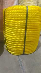 Corde de combat en PE jaune, diamètre de 2 mm à 15 mm, longueur de 100 pieds, durable, utilisation universelle - Product Image 2
