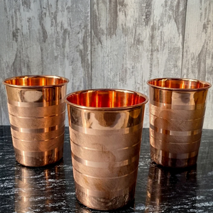 Tasses 100% Cuivre Pur Massif, Grand Gobelet en Cuivre Martelé pour Bière, Lait et Boissons - Product Image 6