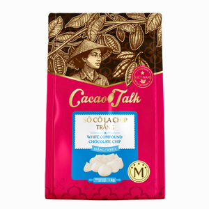 Factory Bulk Selling Compound <b>Chocolate</b> for Cookies Biscuits Bakery White <b>Chocolate</b> Chips Cocoa 1KG HALAL OEM/ODM Hot Price - Product Image 1