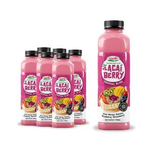 ผลิตภัณฑ์ใหม่ เครื่องดื่มสมูทตี้อะไซเบอร์รี่เพื่อสุขภาพ น้ำผลไม้สด 500 มล. แบรนด์เครื่องดื่ม ผู้ผลิต OEM ตัวอย่างฟรี ฮาลาล - Product Image 3