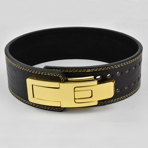 Gym Weight-lifting Leather <b>Belt</b> Training Bodybuilding Gym Weightlifting <b>Belt</b> Leather Power Lifting <b>Belt</b> - Product Image 2