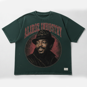 T-shirts pour hommes personnalisés OEM ODM, imprimés graphiques, 100% coton, poids lourd, col rond, coupe oversize, très demandés - Product Image 6