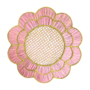 OEM ODM Accepted Paper Cord Placemat <b>Rattan</b> Charger Plates From Vietnam Factory for <b>Dining</b> <b>Table</b> Set of Mats & Pads - Product Image 4