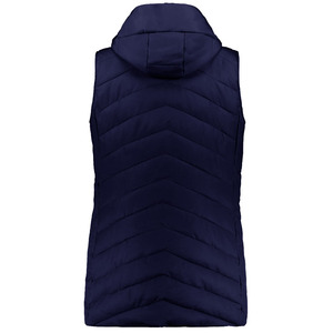 Gilet matelassé sans manches pour femme grande taille, fermeture éclair, chaud, hiver, nylon, personnalisable - Product Image 5