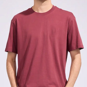 Hot Sale Men T-Shirt Customized Colors Factory Price Eco-Friendly High Quality Neck Regular Fit Cotton Quick Dry Breathable - Product Image 4