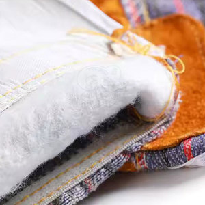 Comfortable Soft Leather Safety Gardening <b>Gloves</b> For Adults With Breathable Fabric For Use - Product Image 6