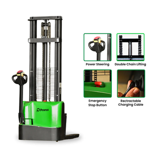 Achetez un transpalette électrique de 1,5 tonne, puissance maximale du moteur, pour travaux lourds, dimensions techniques, livraison rapide, qualité supérieure - Product Image 4