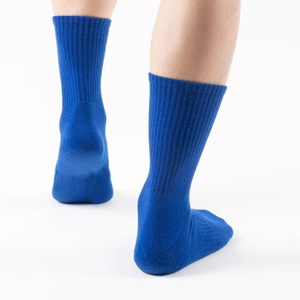 Pakistan Made High Quality Men's Spandex/Cotton Eco-Friendly Breathable Compression <b>Socks</b> Quick Dry Sublimation Printed Yoga - Product Image 2