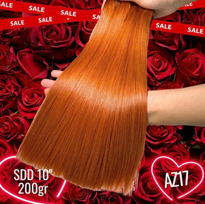 Extensiones de Cabello Vietnamita Virgen de Alta Calidad, Textura Suave y Sedosa, Color Liso, de AZHair, Longitud Completa de 8-32 Pulgadas, Grado 12A - Product Image 3