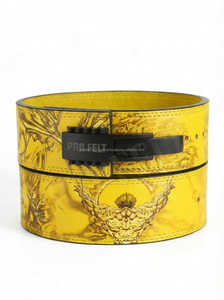 Hebilla de Acero Personalizada de Diseño Único, Cuero Genuino, Soporte Lumbar Ajustable, Transpirable y Resistente, Compresión para Entrenamiento - Product Image 6