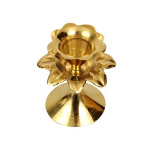 Candelabro de Latón Antiguo con Diseño de Jazmín para Diwali Pooja, Candelabro Decorativo Dorado para Decoración del Hogar, Sala de Estar - Product Image 6