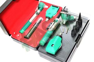 Ensemble d'examen médical portable ORL avec otoscope et ophtalmoscope, doté d'une technologie de visualisation optique intégrée et d'un éclairage LED - Product Image 6