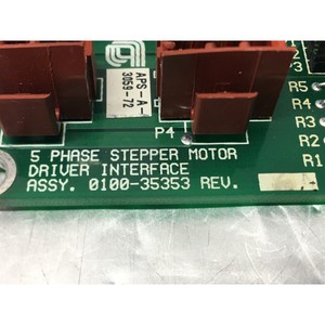 AMAT 0100-35353 PCB, Controlador de Motor Paso a Paso de 5 Fases - Equipo y Piezas de Semiconductores de Confianza de Marca Global - Product Image 3