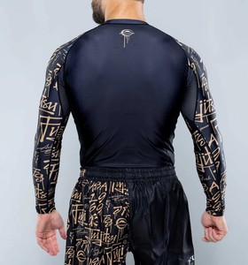 2026 Plain Rash Guards No Gi Long Sleeve MMA <b>Compression</b> <b>Shirt</b> Rashguards for BJJ Rash Guards - Product Image 6