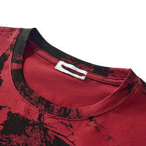 Camiseta 100% algodón para hombre, corte holgado, estampada, de alta calidad, barata, lisa, negra, blanca, para sublimación, 100% poliéster, OEM - Product Image 6