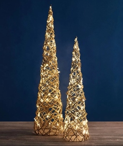 Latest design 47 Inch 35.5 Inch <b>LED</b> Rattan Topiary <b>Tree</b> Set Warm White <b>LED</b> Indoor Outdoor Decorative Topiary <b>Trees</b> - Product Image 3