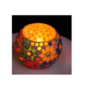 Different Design Nordic Modern Mosaic Tealight <b>Candles</b> <b>Holder</b> Glass Wedding Luxury Candlestick for Home Decoration - Product Image 6