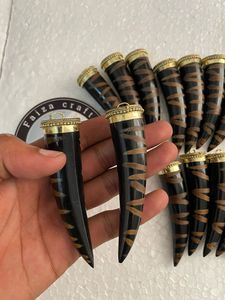 Proveedor Mayorista Líder en Ventas, Vende Colgantes de Joyería con Diseño Elegante en Forma de Cuerno, Hechos a Mano con Temática Animal, de la Más Alta Calidad - Product Image 4