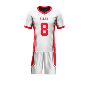 Ensemble de vêtements de sport pour flag football professionnel, prêt pour le jeu, en jersey polyester respirant et shorts de performance - Product Image 3