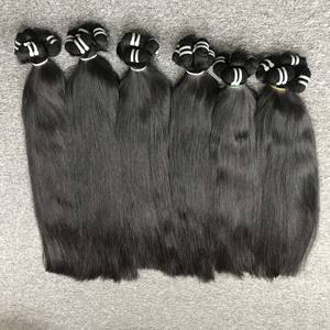 2023 vente chaude cheveux raides naturels prix de gros pour les femmes noires meilleure qualité faisceaux de cheveux crus vietnamiens - Product Image 4