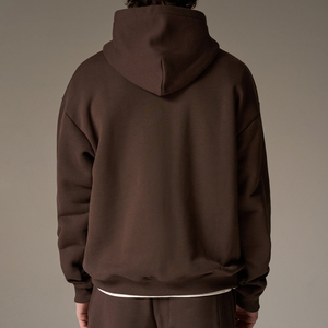 2026 Hot Sale Unisex Plus Size Oversize Hooded Fleece Winter Casual Fully Customized High Quality Tracksuit with Elastic Waist - Product Image 4