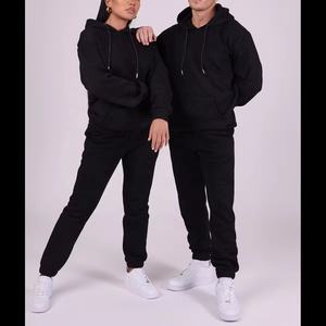 Haute qualité épais lourd Couple survêtement pull surdimensionné à capuche et pantalon de survêtement ensemble pour hommes et femmes - Product Image 1