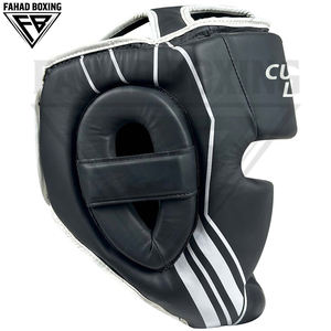 Équipement de boxe entièrement personnalisé, blanc et noir contrastés, protection pour jeunes, protège-dents confortable à grande ouverture pour la boxe - Product Image 3