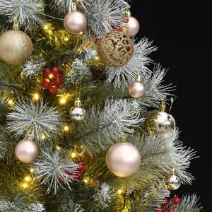 Sapin de Noël Artificiel Articulé avec 150 LED et Ensemble de Boules 59,1 Pouces - Product Image 3