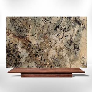 Granite vert d'Alaska, coloration verte rare, mouvement minéral naturel spectaculaire, dalle de pierre de qualité supérieure, surface de comptoir de luxe - Product Image 2