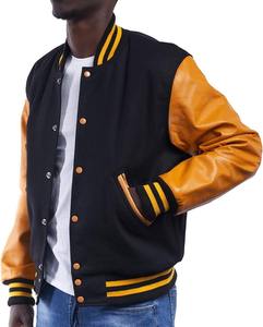 Blouson universitaire tendance pour homme, en toile confortable, provenant d'un fournisseur pakistanais, vêtement de mode avec broderie frontale personnalisée, options OEM ODM - Product Image 2