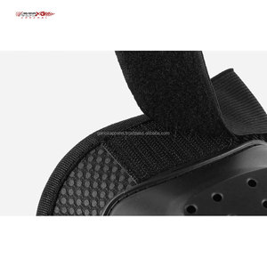 Protection de genoux pour moto sur mesure, protections épaisses professionnelles, noires, tailles M et XL pour adultes, fabricant Spring - Product Image 5