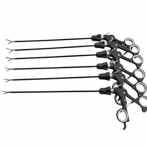 High Quality 6 Pcs <b>Laparoscopic</b> Grasper Set 5mm x 330mm Reusable Stainless Steel Laparoscopy Surgery <b>Instruments</b> - Product Image 1