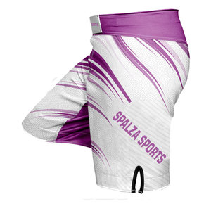 Hot Sale Custom Made Sublimated Printed 100% Polyester Breathable Quick Dry Eco-Friendly MMA <b>Shorts</b> <b>for</b> <b>Men</b> - Product Image 2