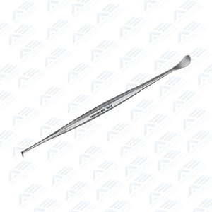 Elevador Hohmann reutilizable no estéril afilado derecho curvo raspatorio de alta calidad de 175 mm para adultos instrumento médico - Product Image 3
