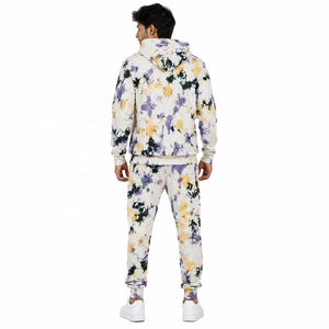 Sudadera con capucha de tela gruesa personalizada, estilo urbano oversize, de algodón, tipo jersey, conjunto de chándal y joggers cálidos para invierno, al por mayor - Product Image 3