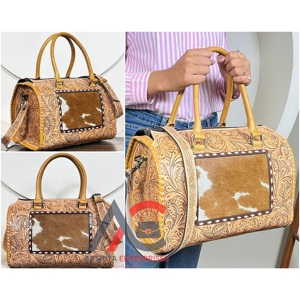 Bolso Grande de Cuero Repujado de Calidad Premium 2026 de Gran Venta para Mujer, Bolso de Viaje de Piel de Vacuno, Bolsos Cruzados de Diseñador - Product Image 1