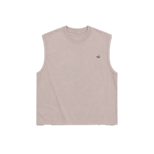 Customized High Quality Sleeveless T-<b>shirt</b> Custom Logo Printed Premium 100% Organic Cotton Men's <b>shirts</b> OEM Casual Streetwear - Product Image 4