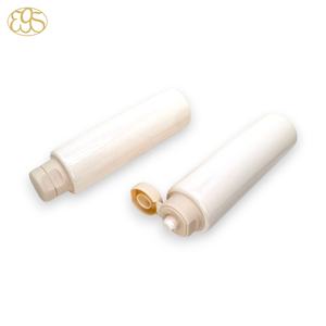 flip cap airless pump soft tube lotion eye <b>cream</b> foundation container plastic cosmetic tube PCR sugarcane environmental friendly - Product Image 1