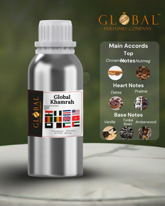 Huile de parfum concentrée KHAMRAH, parfum sucré longue durée, création de senteurs personnalisées, mélange pour soins personnels, fraîcheur lactée - Product Image 1