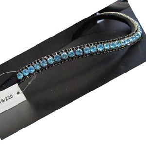 Brida con Fancy Brow band para caballos de carreras. - Product Image 2